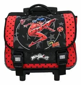 Dreamland Trolley-boekentas Miraculous Super Heroez 38 cm aanbieding
