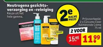 Kruidvat Neutrogena Gezichts-verzorging En-reiniging aanbieding