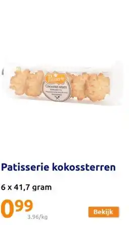 Action Patisserie kokossterren aanbieding