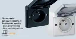 GAMMA Opbouwstopcontact 2-polig met aarding aanbieding