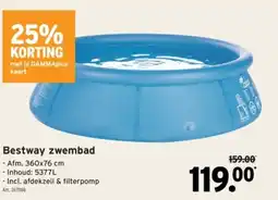 GAMMA Bestway zwembad aanbieding
