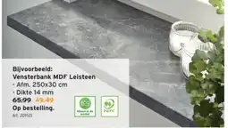 GAMMA Vensterbank MDF Leisteen aanbieding