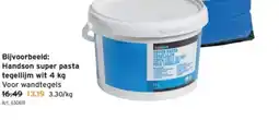 GAMMA Handson super pasta tegellijm wit 4 kg aanbieding