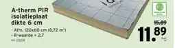 GAMMA A-therm PIR isolatieplaat dikte 6 cm aanbieding