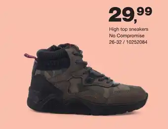 Bristol High top sneakers No Compromise 10252084 aanbieding