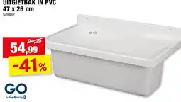 Hubo UITGIETBAK IN PVC 47 x 26 cm aanbieding