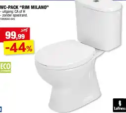 Hubo Lafiness WC-PACK RIM MILANO aanbieding