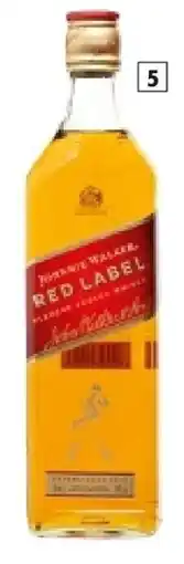 Colruyt Johnnie Walker Red Label Blended Scotch Whisky 40 % vol 70 cl aanbieding
