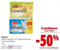 Colruyt Delacre Canasta aanbieding