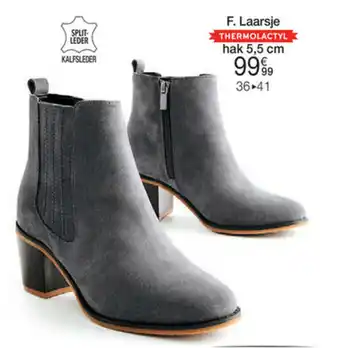 Damart Waterafstotend laarsje grijs aanbieding