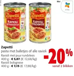 Colruyt Zapetti aanbieding