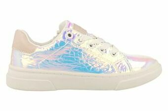 Berca Shoes Sprox Veterschoen Meisjes Maat 28/34 Met Functionele Rits - Wit aanbieding