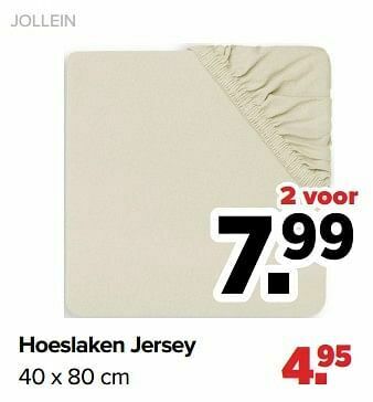 Baby-Dump Hoeslaken jersey aanbieding