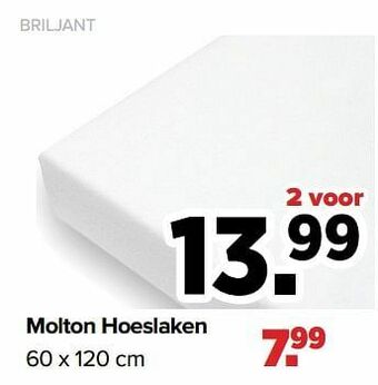 Baby-Dump Molton hoeslaken aanbieding