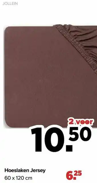 Baby-Dump Hoeslaken jersey aanbieding