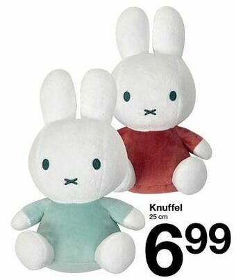 Zeeman Knuffel aanbieding