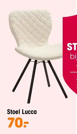 Kwantum Stoel Lucca aanbieding