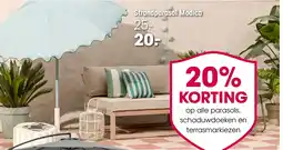 Kwantum Strandparasol Modica aanbieding