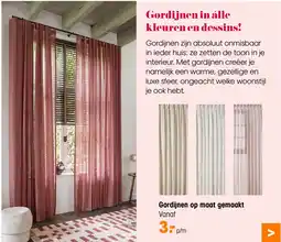 Kwantum Gordijnen op maat gemaakt aanbieding
