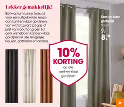 Kwantum Kant-en-Klaar Gordijnen aanbieding