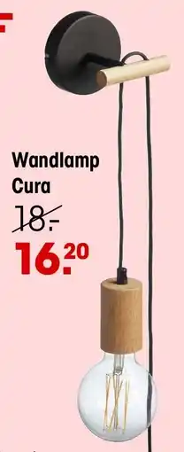 Kwantum Wandlamp Cura aanbieding