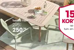 Kwantum Tuintafel Fabro aanbieding