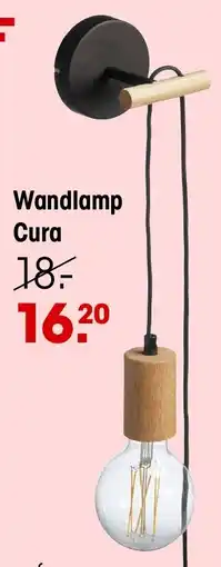 Kwantum Wandlamp Cura aanbieding