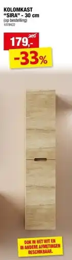 Hubo KOLOMKAST “SIRA” - 30 cm aanbieding
