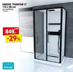 Hubo DOUCHE “PHANTOM 3” 115 x 90 cm aanbieding