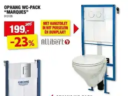 Hubo OPHANG WC-PACK “MARQUES” aanbieding