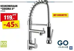 Hubo KEUKENKRAAN “CUISINA II” aanbieding