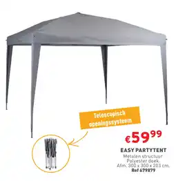 Trafic EASY PARTYTENT 300 x 300 x 203 cm aanbieding