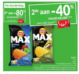 Intermarché Lay's aanbieding