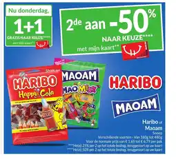 Intermarché Haribo of Maoam aanbieding
