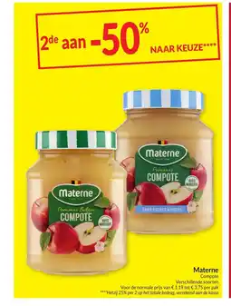 Intermarché Materne aanbieding