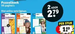 Kruidvat Puzzelboek aanbieding