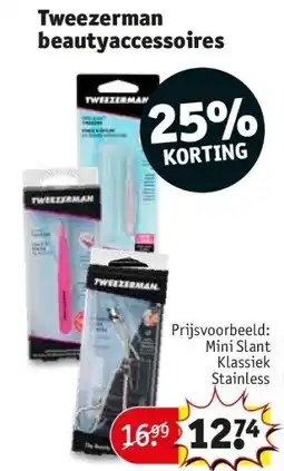 Kruidvat Tweezerman beautyaccessoires aanbieding