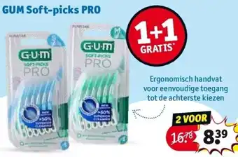 Kruidvat GUM Soft-picks PRO aanbieding