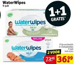 Kruidvat WaterWipes aanbieding