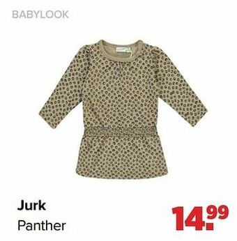 Baby-Dump Jurk panther aanbieding