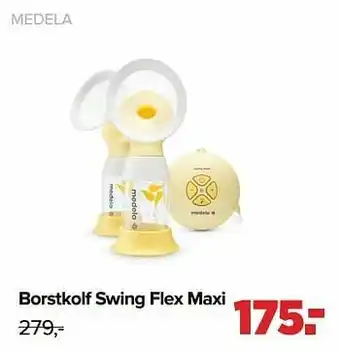Baby-Dump Borstkolf swing flex maxi aanbieding