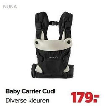 Baby-Dump Baby carrier cudl aanbieding