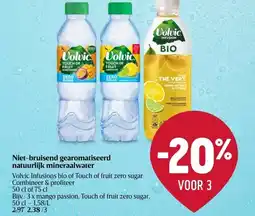 Delhaize Niet-bruisend gearomatiseerd natuurlijk mineraalwater aanbieding