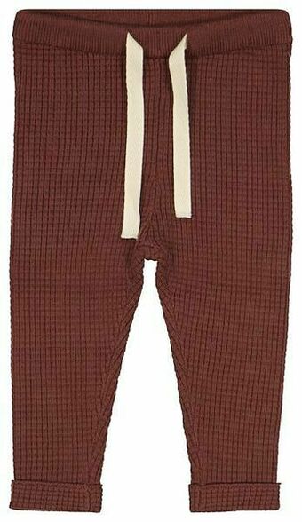 HEMA HEMA Babylegging Gebreid Bruin (bruin) aanbieding