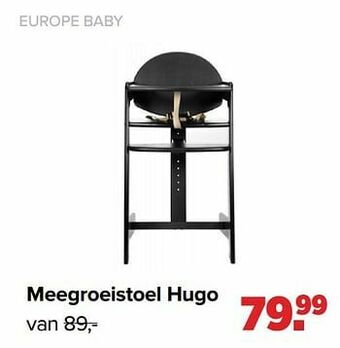 Meegroeistoel hugo