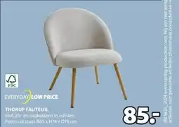 Jysk THORUP FAUTEUIL aanbieding