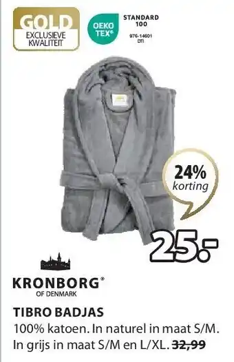 Jysk TIBRO BADJAS aanbieding