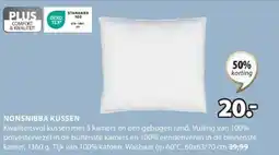Jysk NONSNIBBA KUSSEN aanbieding