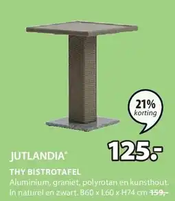 Jysk THY BISTROTAFEL aanbieding
