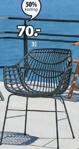 Jysk ILDERHUSE TUINSTOEL aanbieding